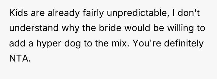 Kids are already fairly unpredictable, I don't understand why the...