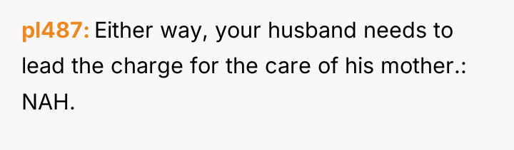 pl487 Either way, your husband needs to lead the charge...