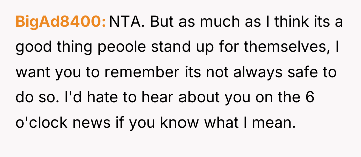 BigAd8400 NTA. But as much as I think its a...