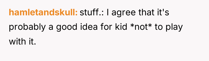 hamletandskull stuff.: I agree that it's probably a good idea...