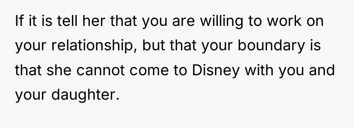 If it is tell her that you are willing to...