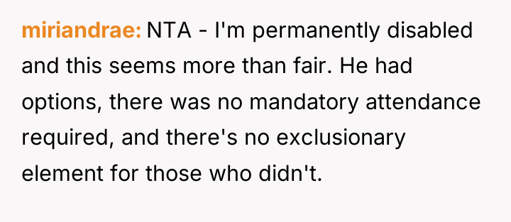 miriandrae NTA - I'm permanently disabled and this seems more...
