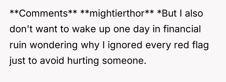 **Comments** **mightierthor** *But I also don't want to wake up...