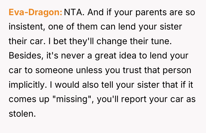 Eva-Dragon NTA. And if your parents are so insistent, one...