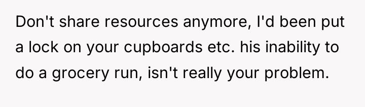Don't share resources anymore, I'd been put a lock on...
