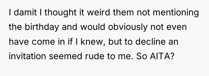 I damit I thought it weird them not mentioning the...