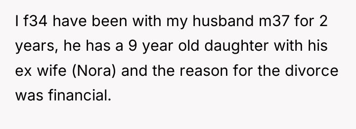 I f34 have been with my husband m37 for 2...