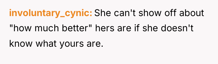 involuntary_cynic She can't show off about "how much better" hers...
