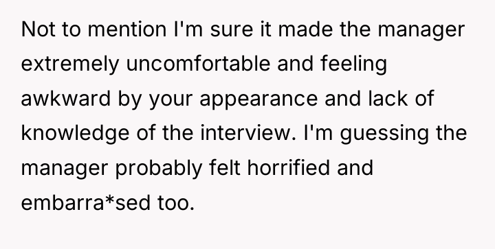 Not to mention I'm sure it made the manager extremely...