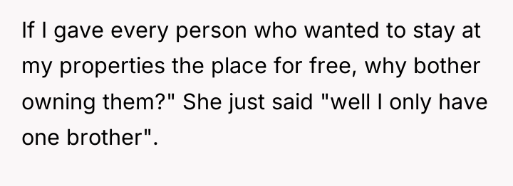 If I gave every person who wanted to stay at...