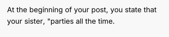 At the beginning of your post, you state that your...
