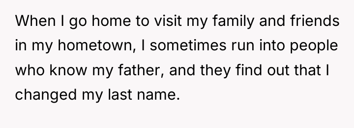 When I go home to visit my family and friends...