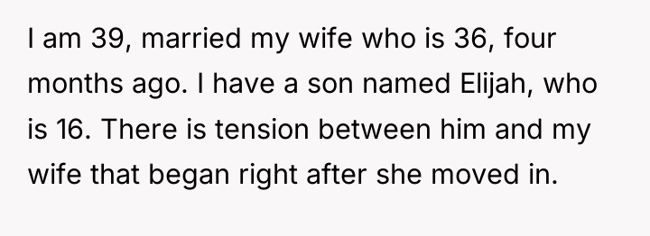I am 39, married my wife who is 36, four...