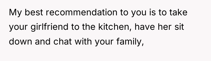 My best recommendation to you is to take your girlfriend...