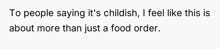 To people saying it's childish, I feel like this is...
