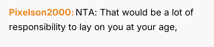 Pixelson2000 NTA: That would be a lot of responsibility to...
