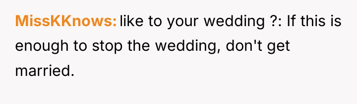 MissKKnows like to your wedding ?: If this is enough...