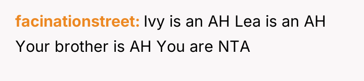 facinationstreet Ivy is an AH Lea is an AH Your...