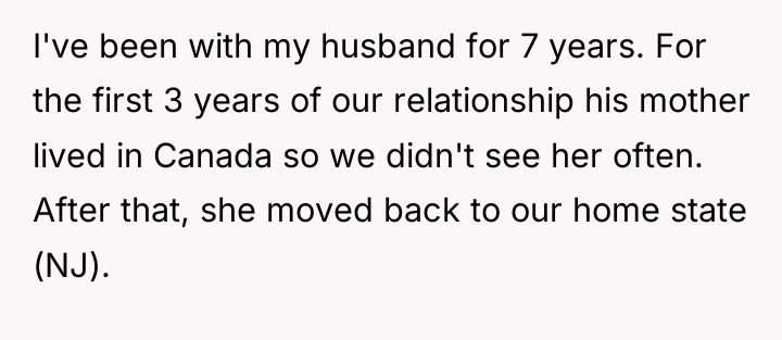 I've been with my husband for 7 years. For the...