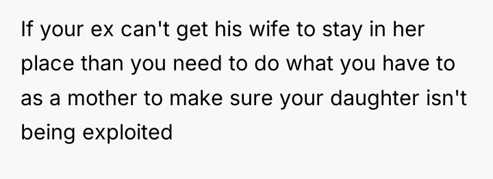 If your ex can't get his wife to stay in...