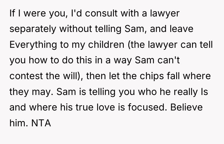 If I were you, I'd consult with a lawyer separately...