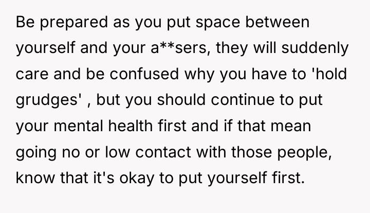 Be prepared as you put space between yourself and your...