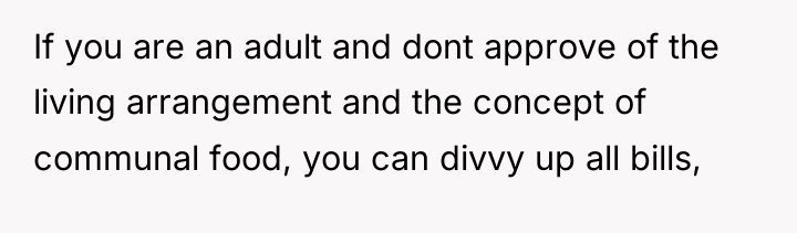 If you are an adult and dont approve of the...