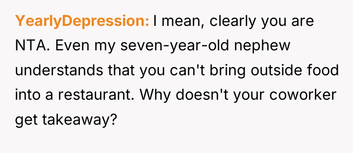 YearlyDepression I mean, clearly you are NTA. Even my seven-year-old...
