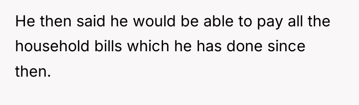 He then said he would be able to pay all...