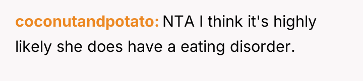 coconutandpotato NTA I think it's highly likely she does have...