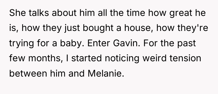 She talks about him all the time how great he...