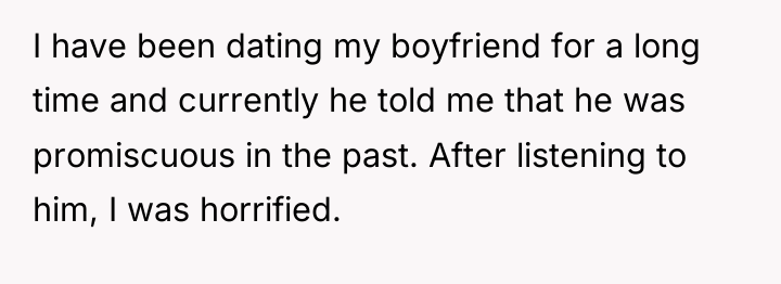 I have been dating my boyfriend for a long time...