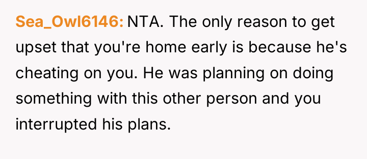 Sea_Owl6146 NTA. The only reason to get upset that you're...