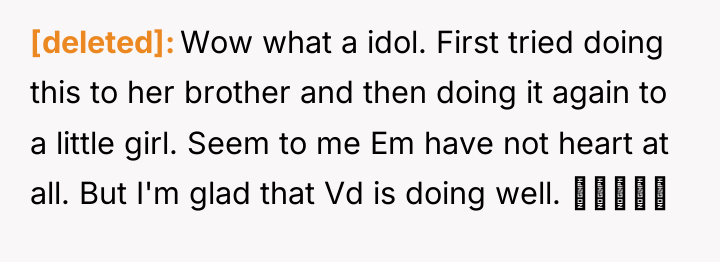[deleted] Wow what a idol. First tried doing this to...