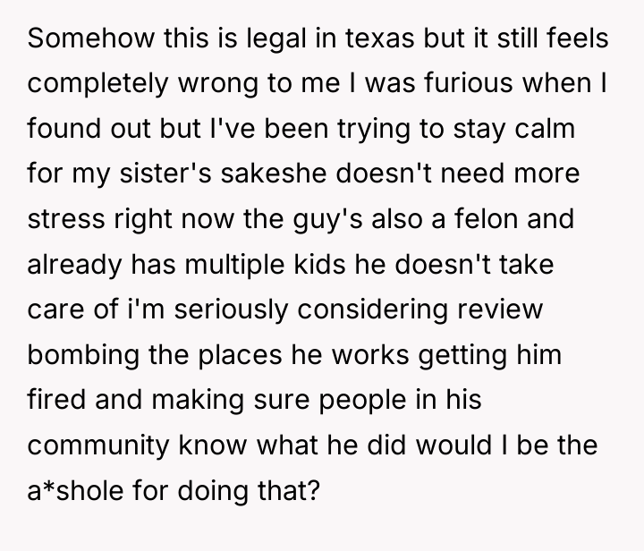 Somehow this is legal in texas but it still feels...