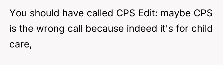 You should have called CPS Edit: maybe CPS is the...