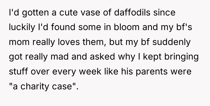 I'd gotten a cute vase of daffodils since luckily I'd...