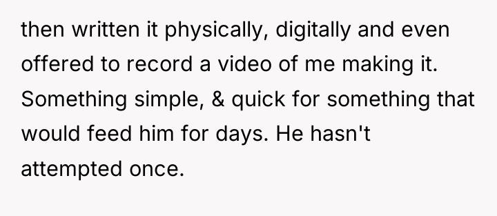 then written it physically, digitally and even offered to record...