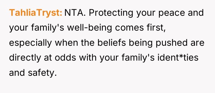 TahliaTryst NTA. Protecting your peace and your family's well-being comes...