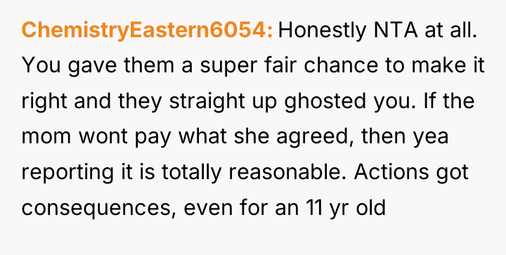 ChemistryEastern6054 Honestly NTA at all. You gave them a super...