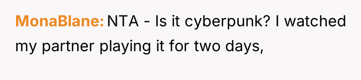 MonaBlane NTA - Is it cyberpunk? I watched my partner...