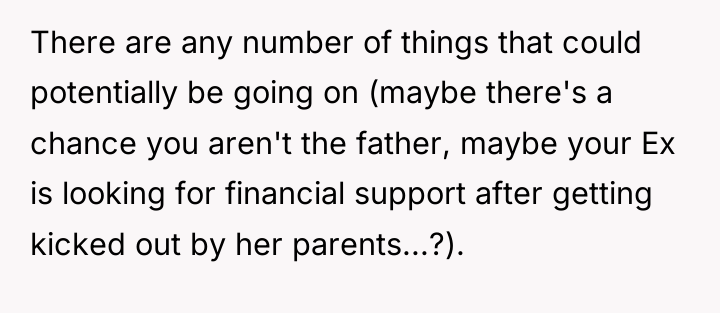 There are any number of things that could potentially be...