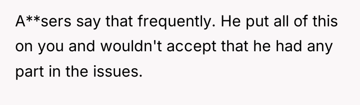A**sers say that frequently. He put all of this on...