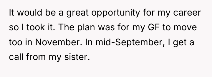 It would be a great opportunity for my career so...