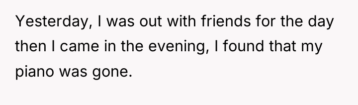 Yesterday, I was out with friends for the day then...