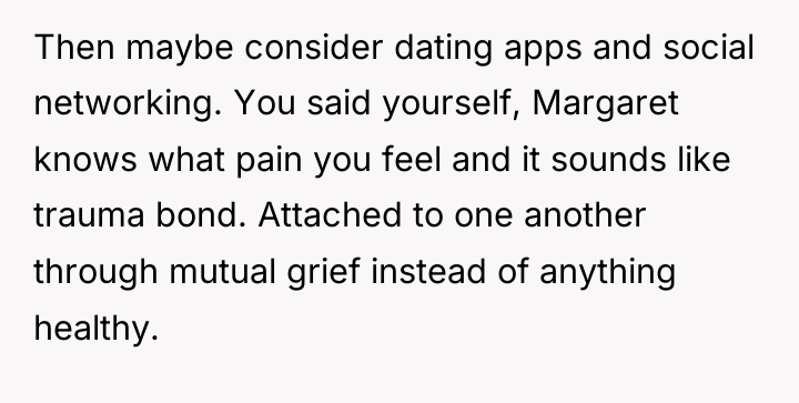 Then maybe consider dating apps and social networking. You said...