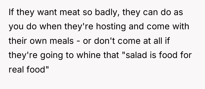 If they want meat so badly, they can do as...