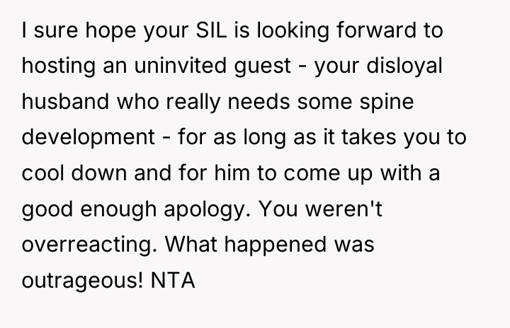 I sure hope your SIL is looking forward to hosting...
