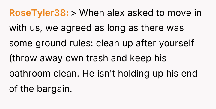 RoseTyler38 > When alex asked to move in with us,...