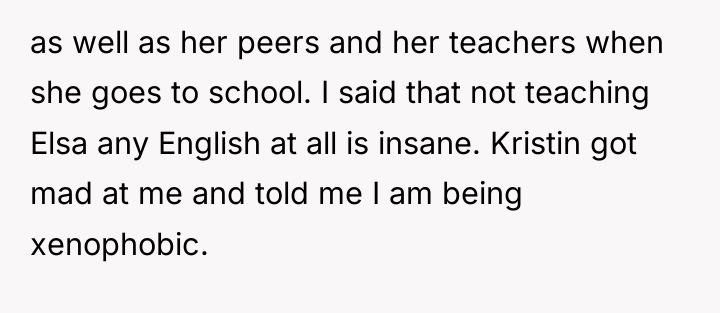 as well as her peers and her teachers when she...